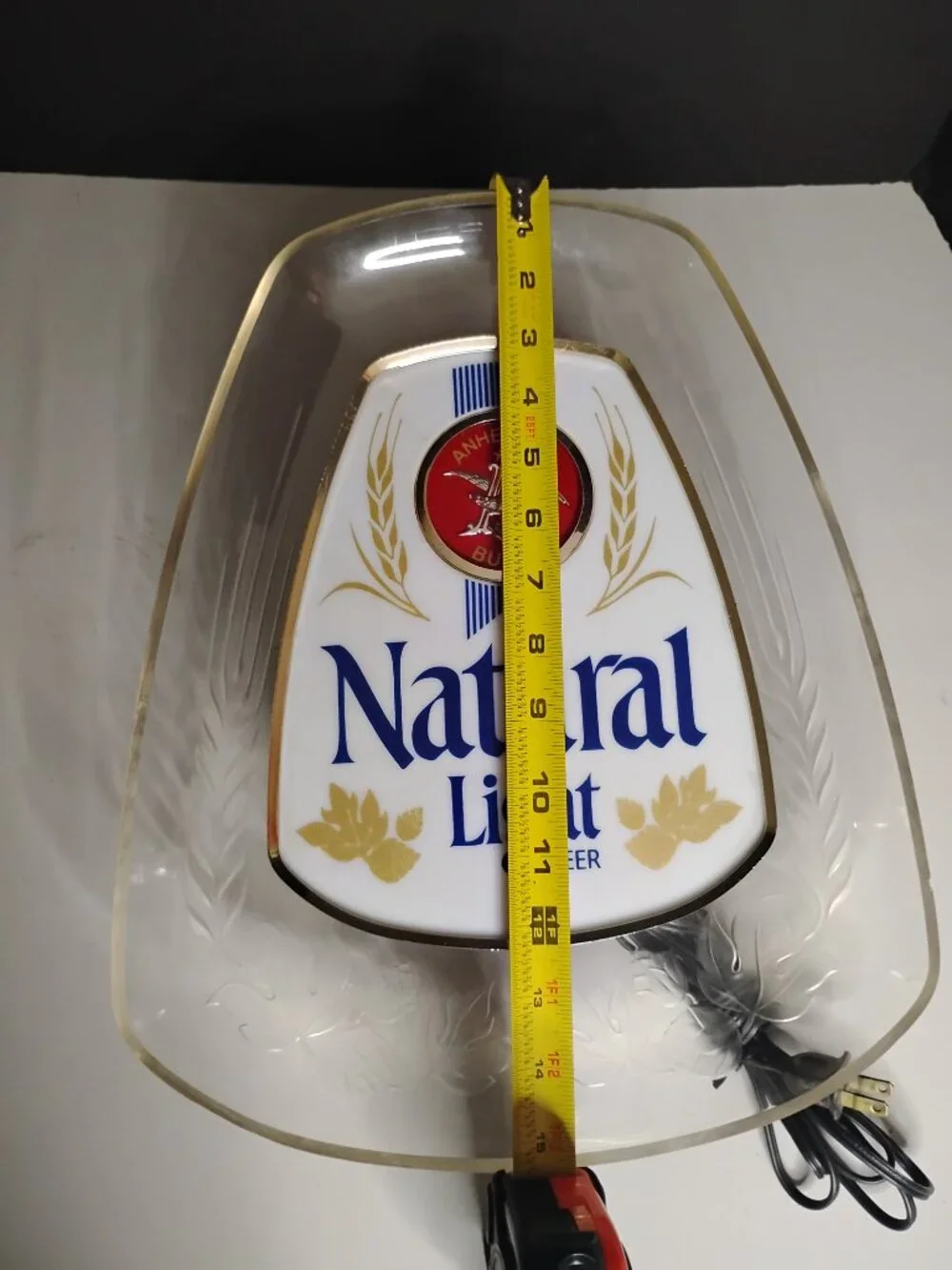 Anheuser Busch Natural Light Beer Lighted Sign